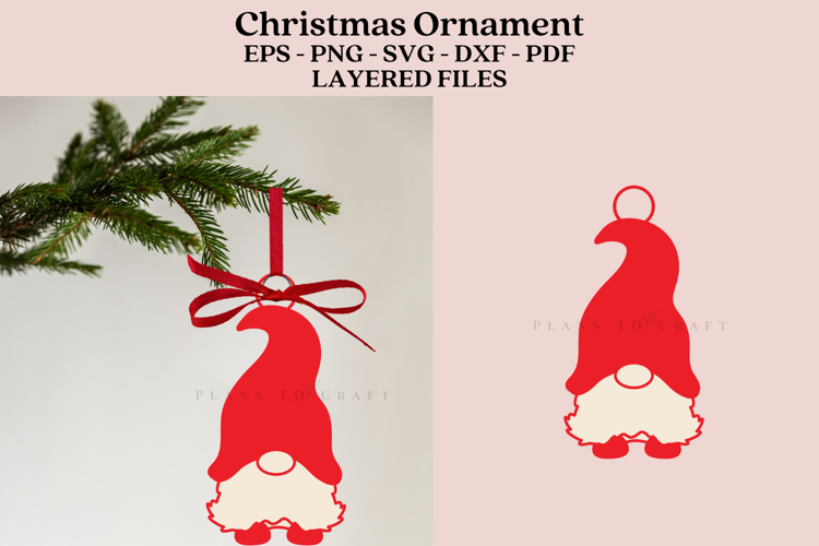 Christmas Ornament Laser Cut SVG Files