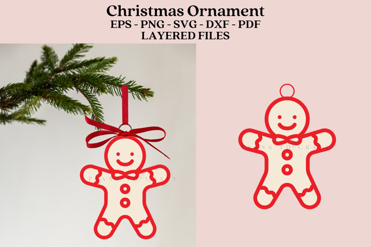 Christmas Ornament Laser Cut SVG Files