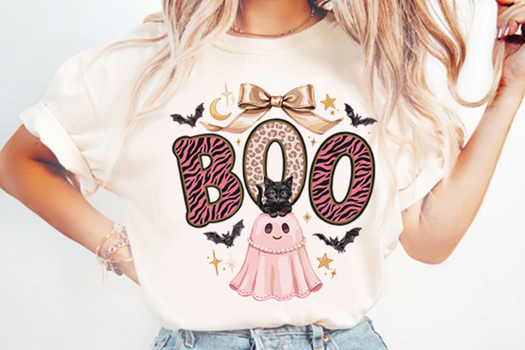 Preppy Ghost Coquette PNG Designs