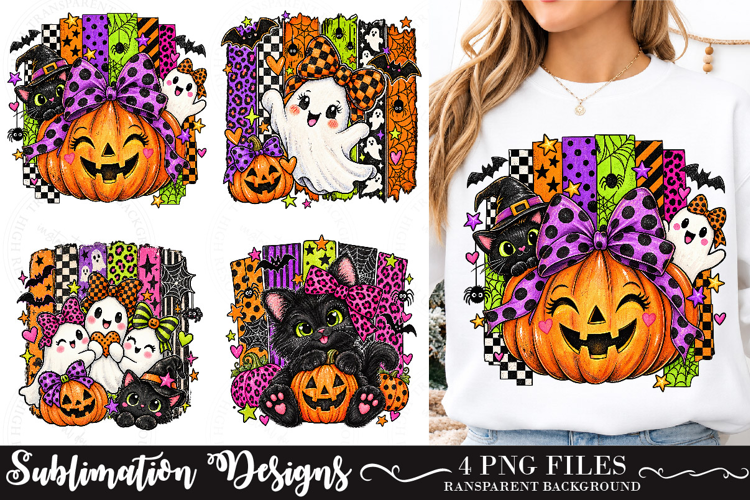 Trending Preppy Ghost PNG, Cute Halloween PNG