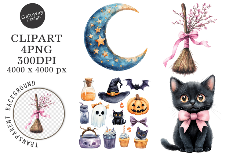 Preppy Halloween Clipart Png