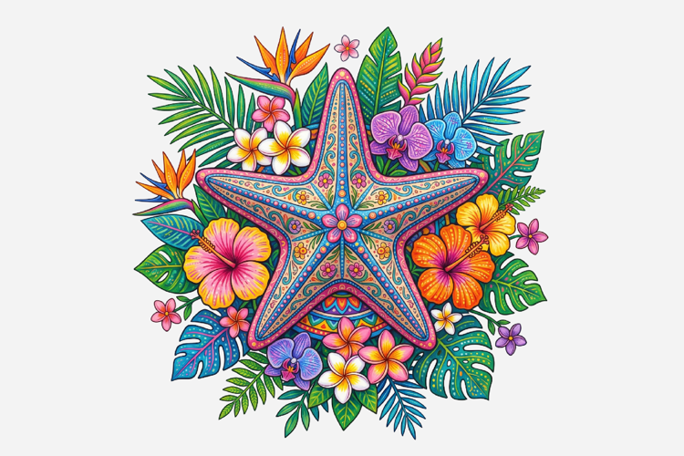 Preppy Starfish PNG