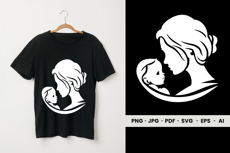 Happy Mothers Day SVG, T-shirt Design
