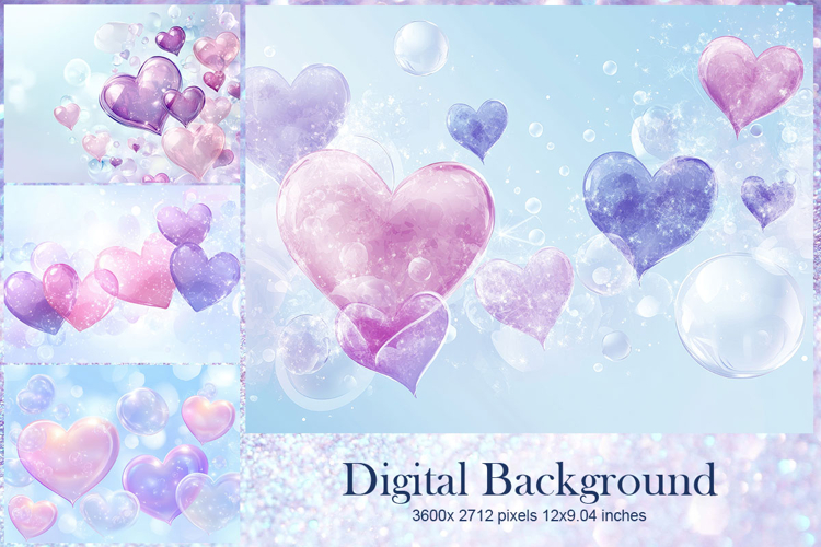 Heart Valentines Background Love Wallpaper Bokeh Backdrop82