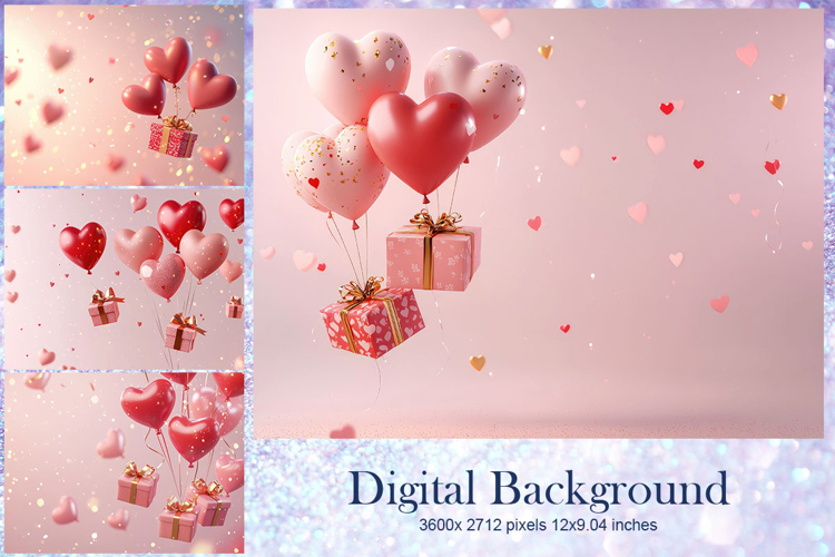 Valentine Digital Paper Image 4