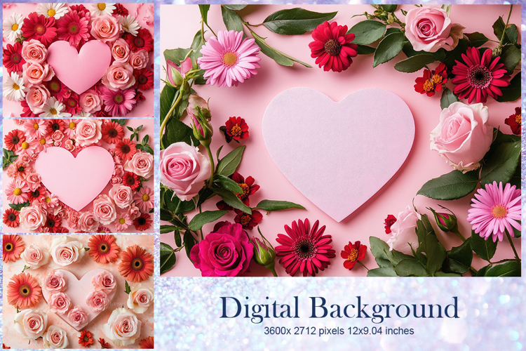Heart Valentines Background Love Wallpaper Bokeh Backdrop75