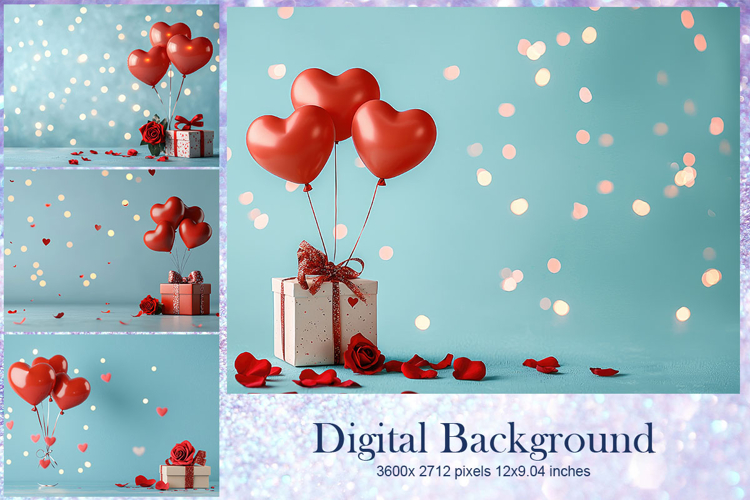 Heart Valentines Background Love Wallpaper Bokeh Backdrop71