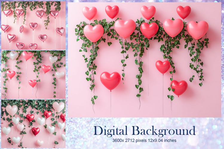 Heart Valentines Background Love Wallpaper Bokeh Backdrop77