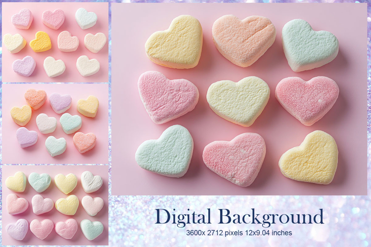 Heart Valentines Background Love Wallpaper Bokeh Backdrop43