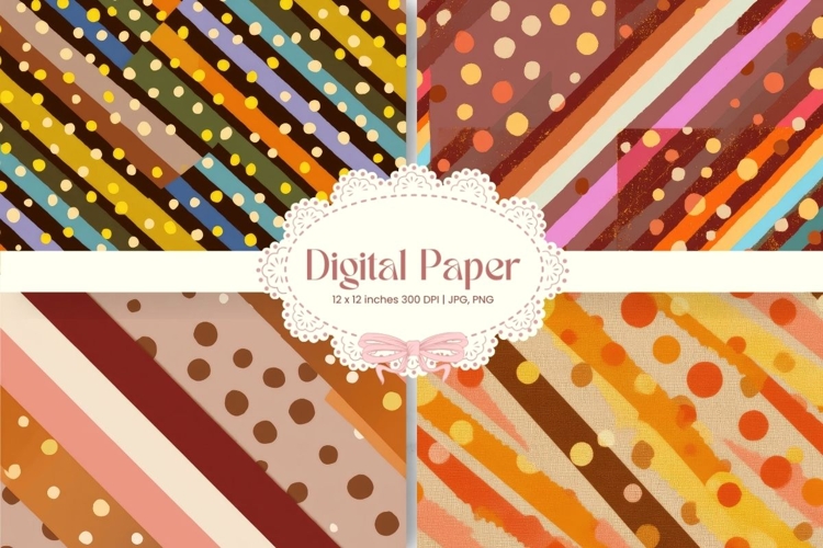 Stripe Pattern Background Gift Wrap Wallpaper Digital Paper2