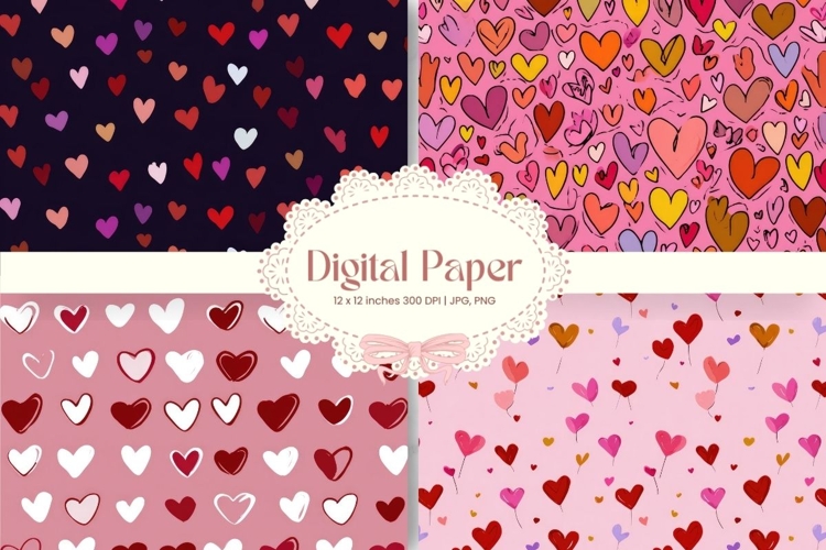 Heart Background Image 6