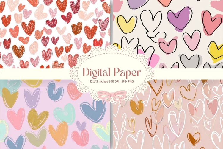 Heart Background Image 5