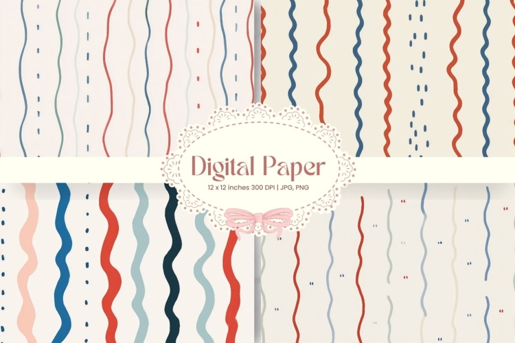 Stripe Pattern Background Gift Wrap Wallpaper Digital Paper5