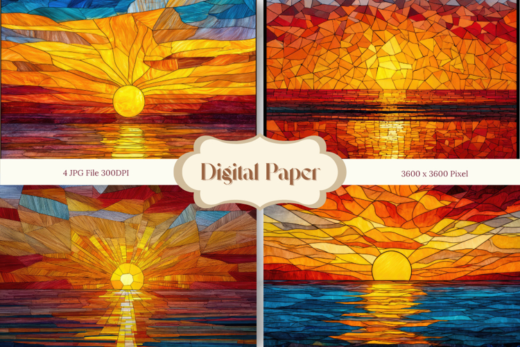 Sunset Background Image 4