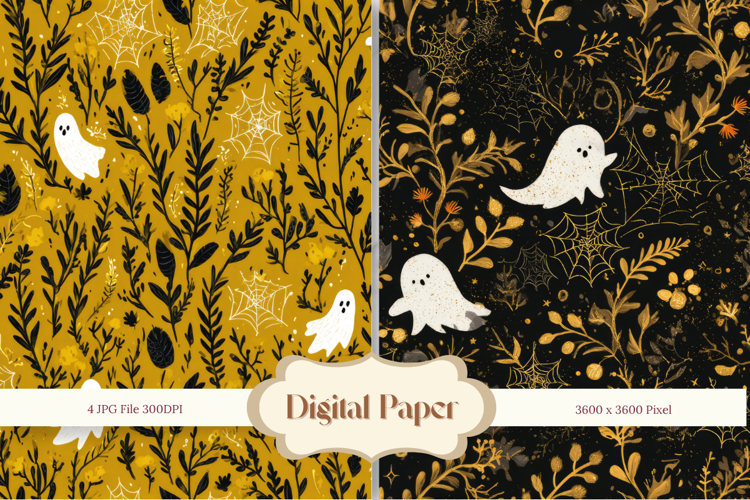 Halloween Background Ghost Scary Tomb Wallpaper Backdrop_8