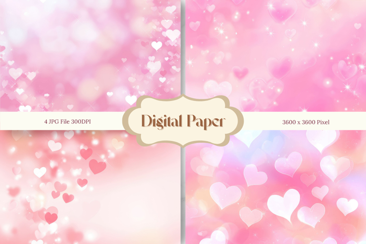 Heart Background Image 5