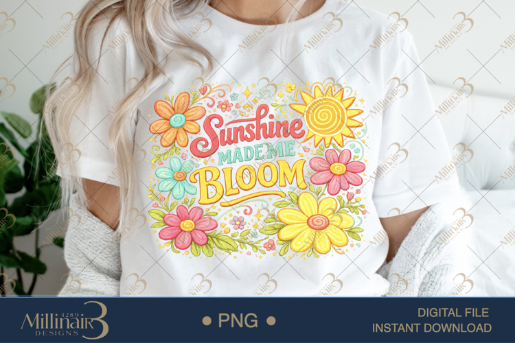 Boho Flower Clipart Image 5