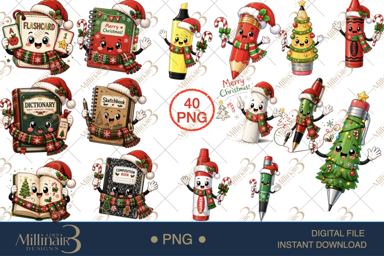 Cute Christmas Clipart Image 3