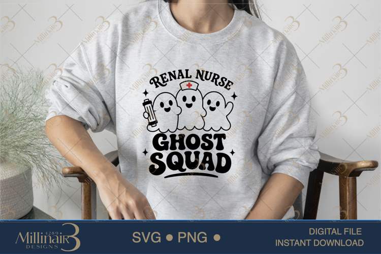 Nurse ghost svgs Image 8
