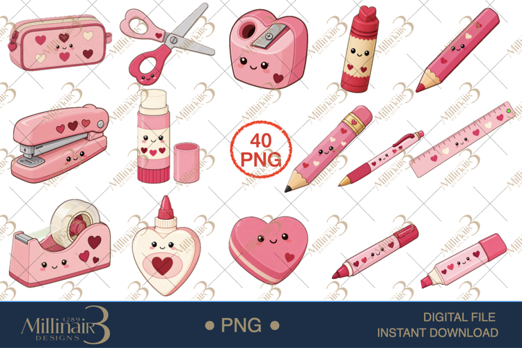 Valentine Classroom Clipart
