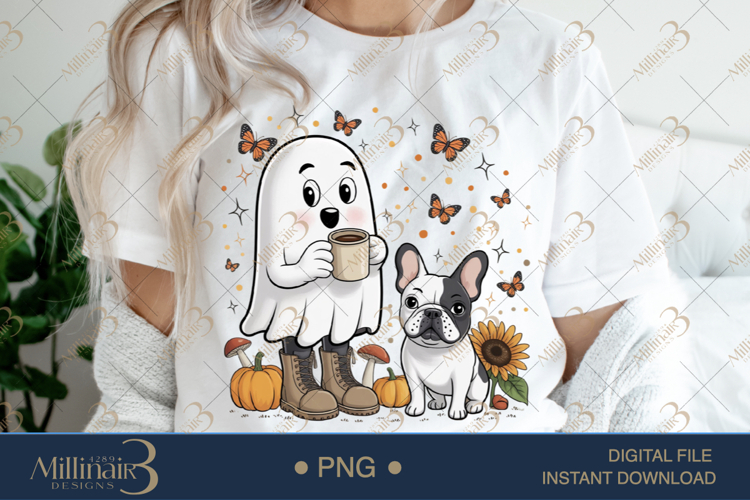 Halloween Dog Mom Club PNG |Ghost Dog, Pumpkin Pu
