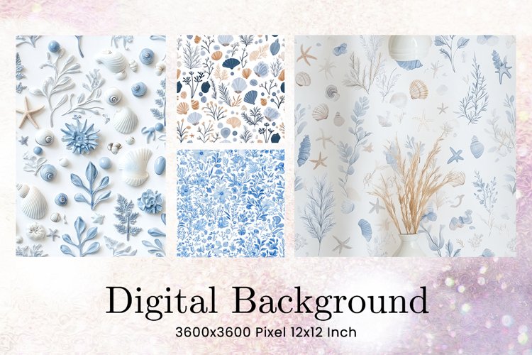 Flower Pattern Background Wallpaper Digital Paper019