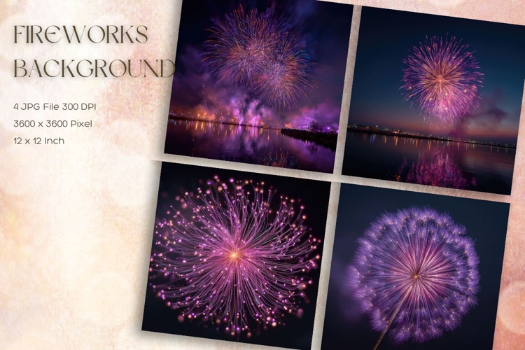 Fireworks Background Celebrate Happy New Year Wallpaper_30