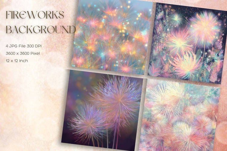 Fireworks Background Celebrate Happy New Year Wallpaper_28