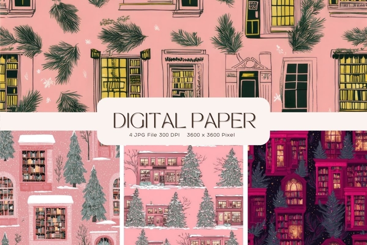 Christmas Seamless Pattern Image 19