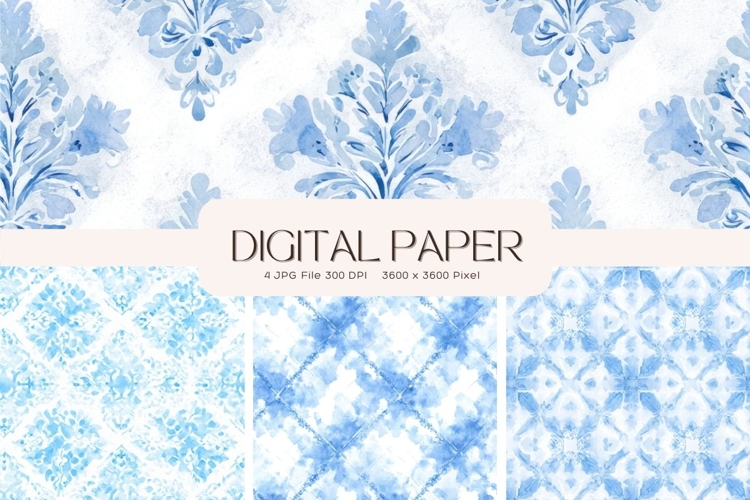 Cottagecore Flower Background Vintage Wallpaper Pattern_32