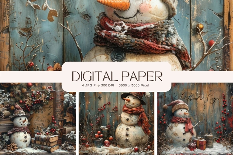 Snow Background Image 8