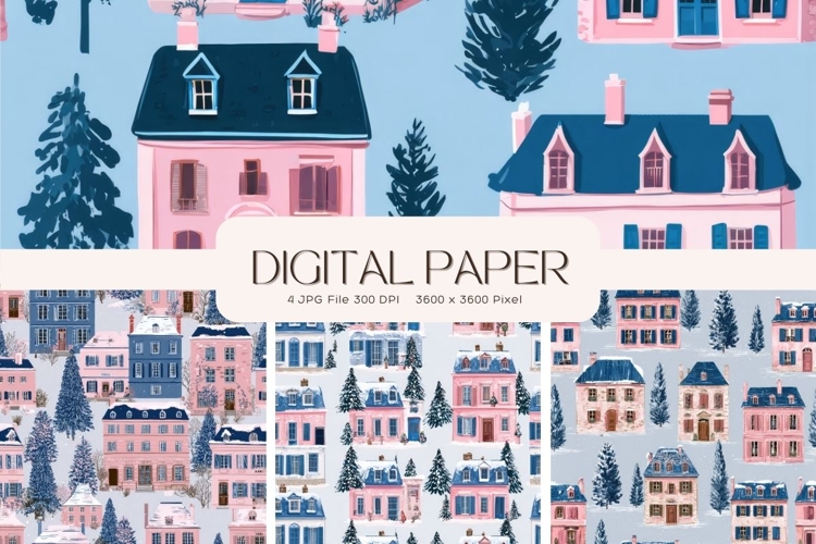 Christmas Seamless Pattern Image 17