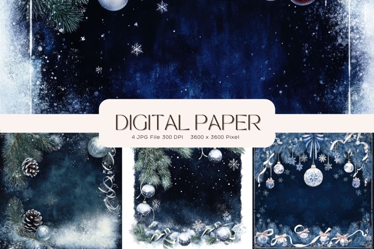 Snow Background Image 23