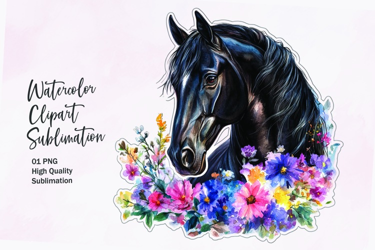 Horse Head Clipart Image 21