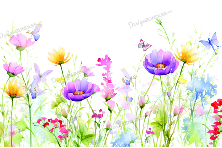 Wildflower Clipart Image 23