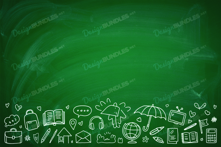 School Mockup Background Design, School Background Design
