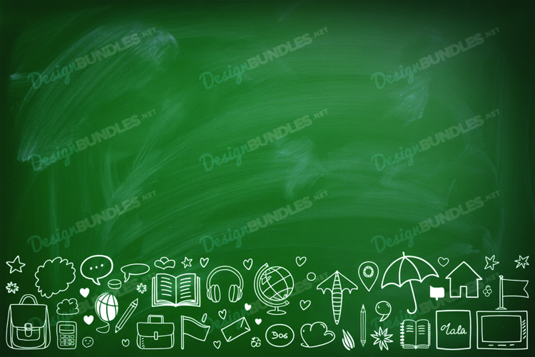 School Mockup Background Design, School Background Design