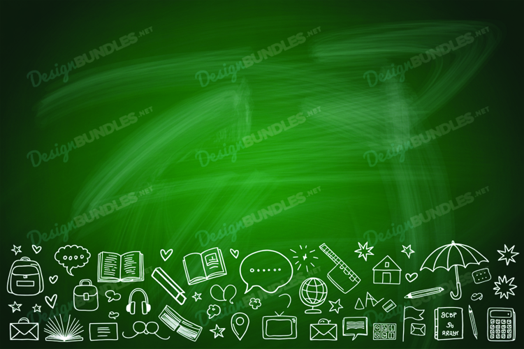 School Mockup Background Design, School Background Design