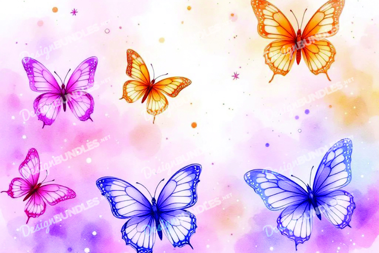 Pink Watercolor Backgrounds Image 17