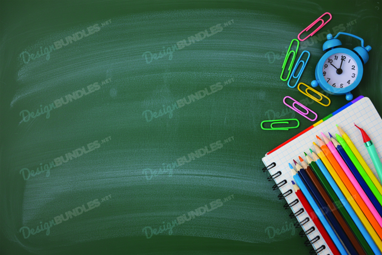 School Mockup Background Design, School Background Design