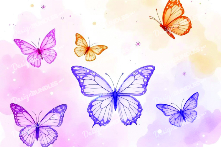 Pink Watercolor Backgrounds Image 15