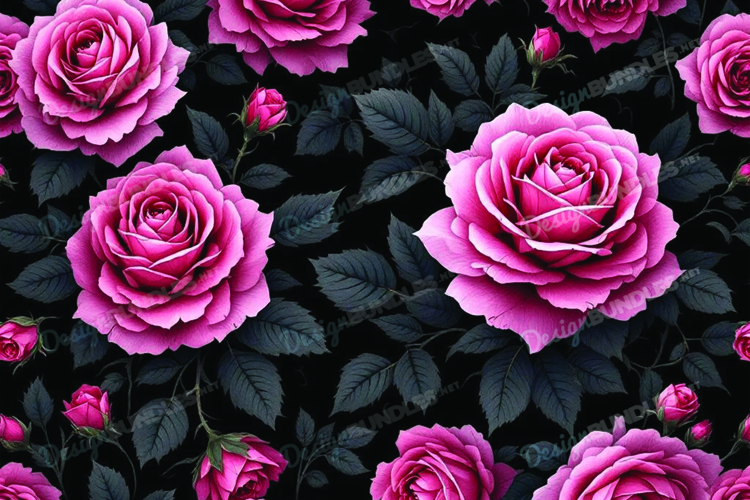 Floral Seamless Pattern Image 18