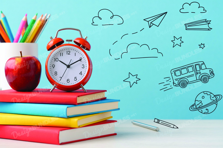 School Mockup Background Design, School Background Design