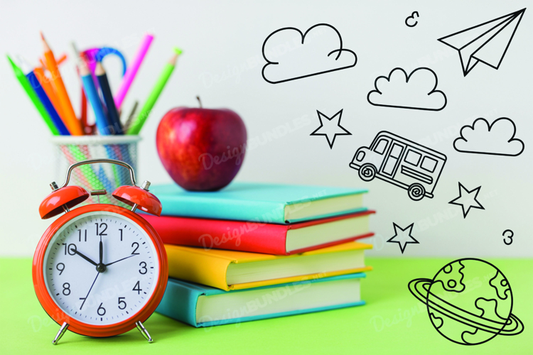 School Mockup Background Design, School Background Design
