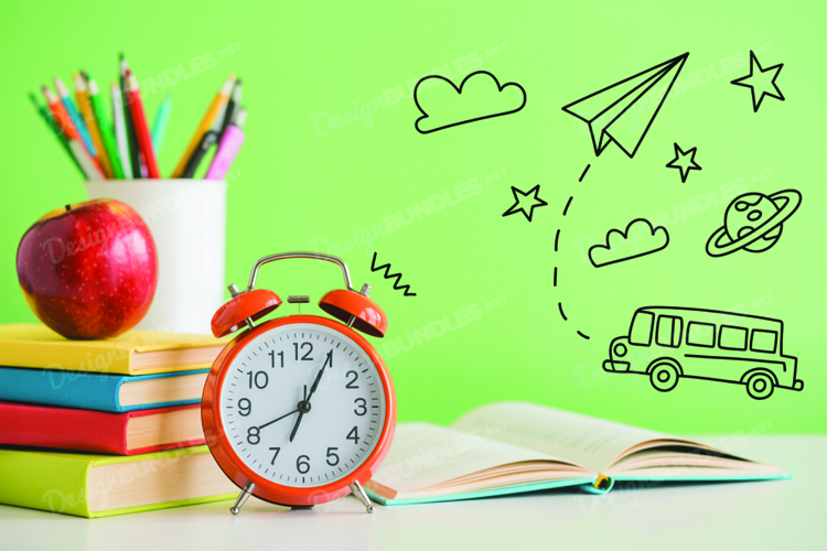 School Mockup Background Design, School Background Design