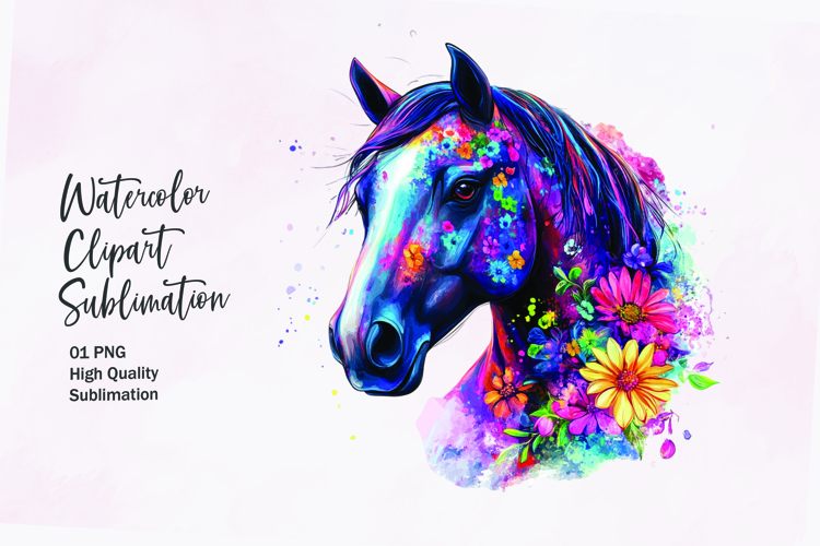 Horse Head Clipart Image 22