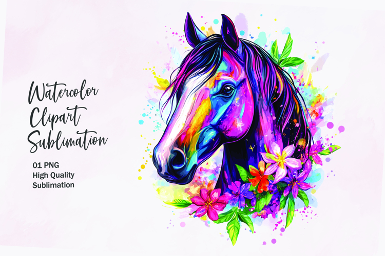 Horse Head Clipart Image 21