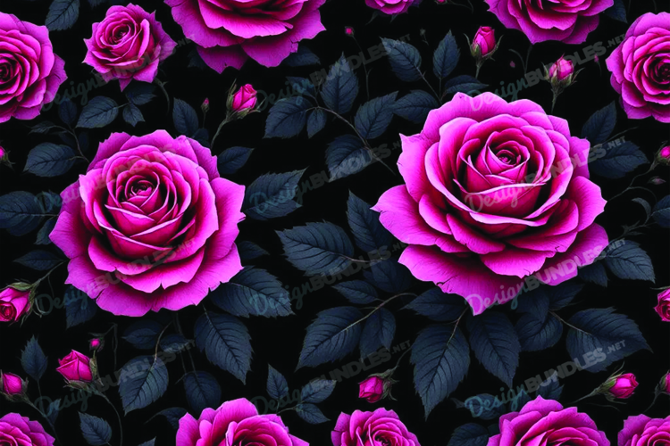 Floral Seamless Pattern Image 17