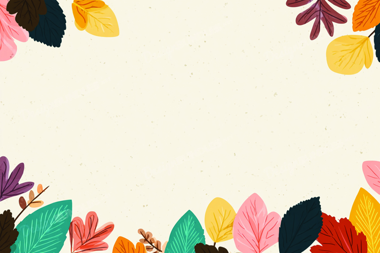 Autumn leaves background