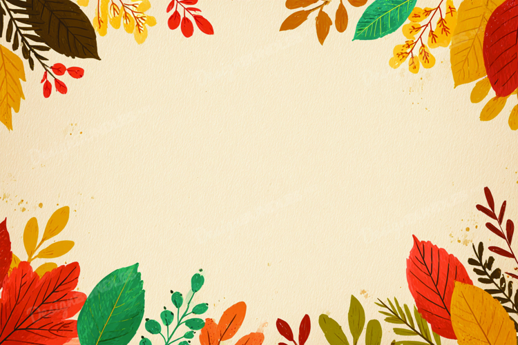Autumn leaves background